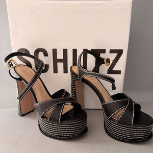 Like new Schults Platform Sandals SZ 7.5